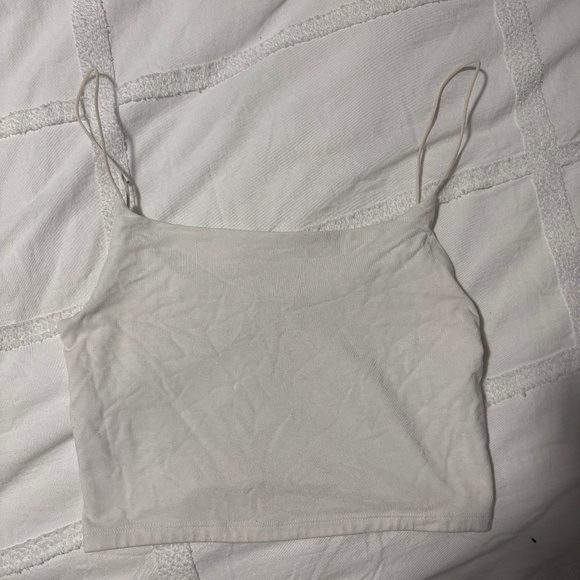 Wilfred Free White Cami Tank — Size S - Picture 1 of 3